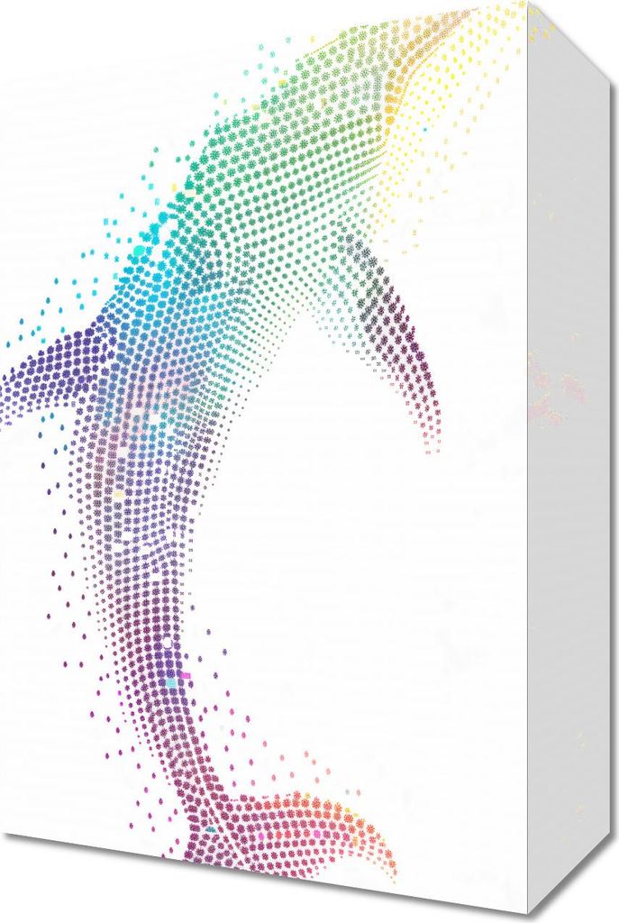 Bild 20x30cm Ozeanspektrum