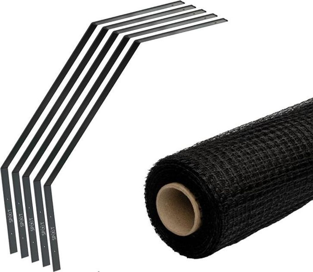 SPUUT Katzennetz-Set 1 x 10 meter mit Bügel Produktbild 