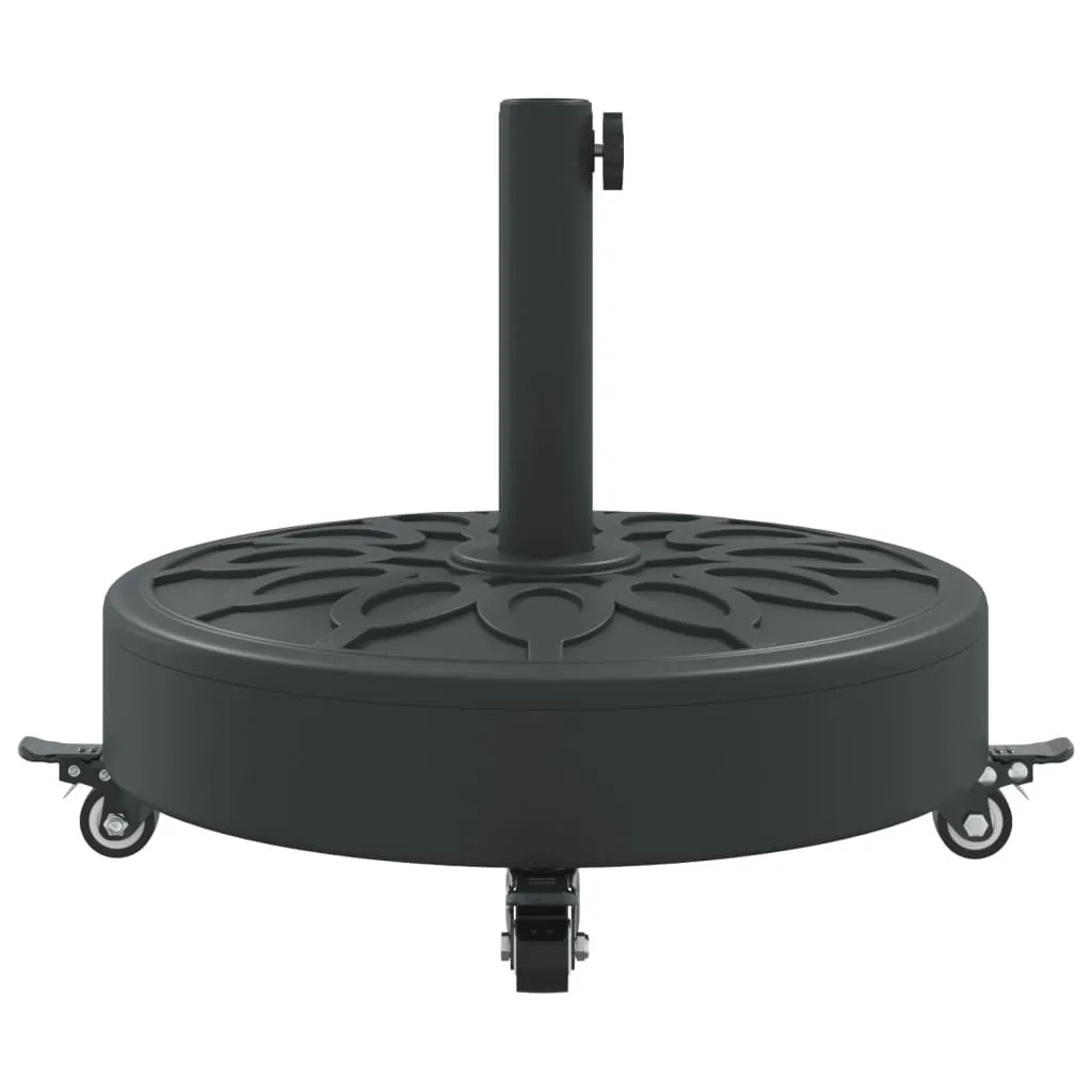 Supporto Ombrellone Professionale 27kg - Base con Ruote Ø38/48mm - 5