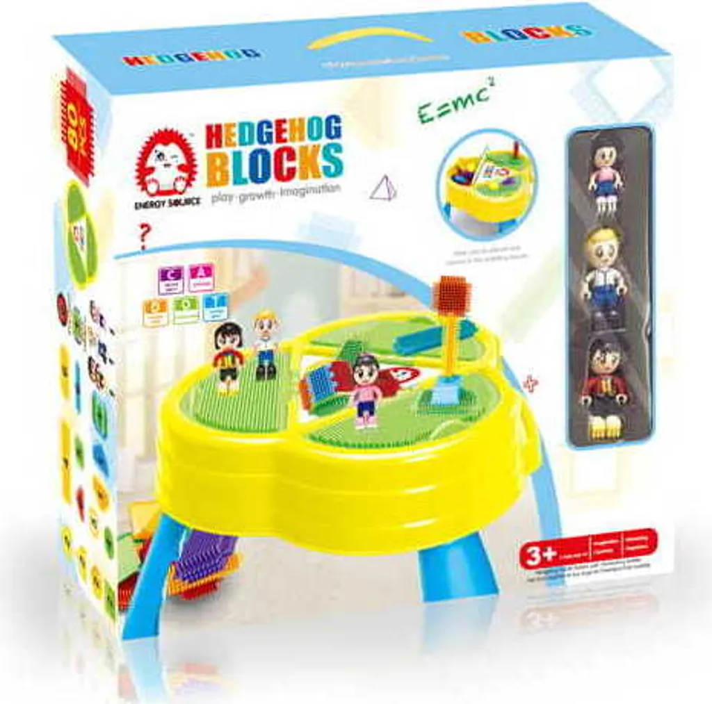 Développer motricité avec table hérisson PEOPLE 80 pcs