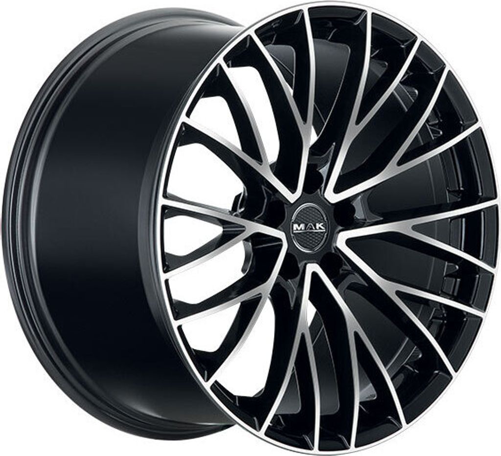 Alufelge Mak Speciale-D 11.5X23 5X120 Et 44 Black Mirror