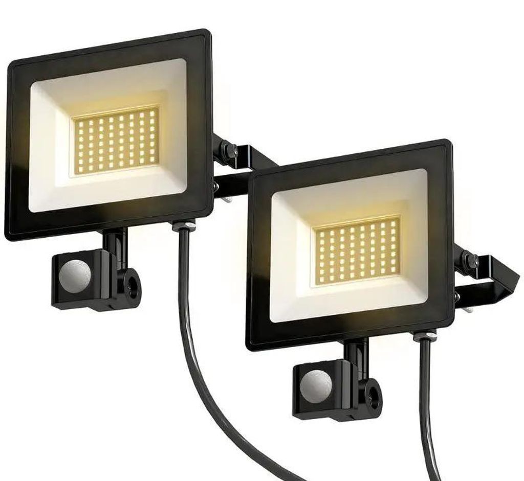Arbeitsleuchte - Tragbare Arbeitslampe - 22x18,5x4 cm - PE-Kunststoff - Verstellbar mit 3 Leuchtmodi - Flexible Verwendung - Schwarz