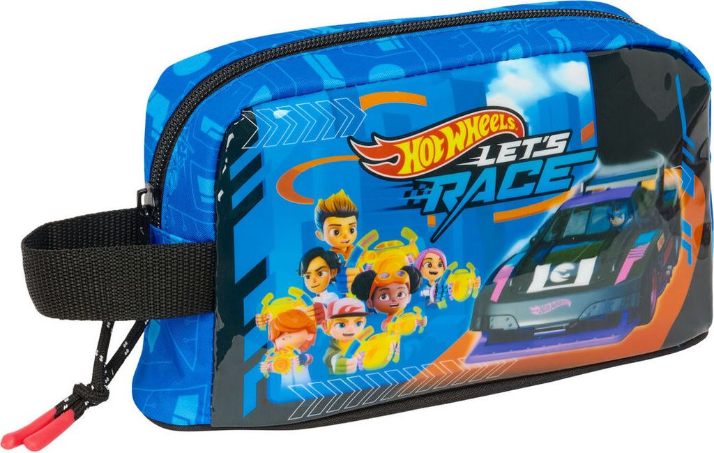 Thermo-Vesperbox Hot Wheels Let's race Blau Schwarz 21,5 x 12 x 6,5 cm