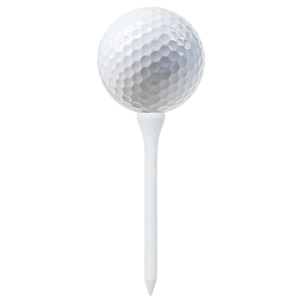 vidaXL Golf-Tees 1000 Stk. Weiß 83 mm Bambus Produktbild 