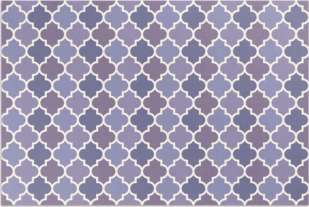 Stilvolle Fliesen, elegantes Mosaik – Vinylteppich – 60x90 cm – Outdoor Teppich – Terrasse – Wetterfest – Modern