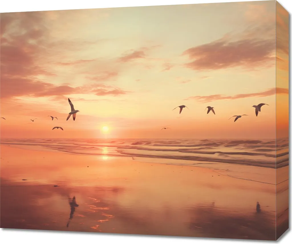 Tableau Havre de paix 60x50 cm pour Habiller un Mur Vide avec Élégance