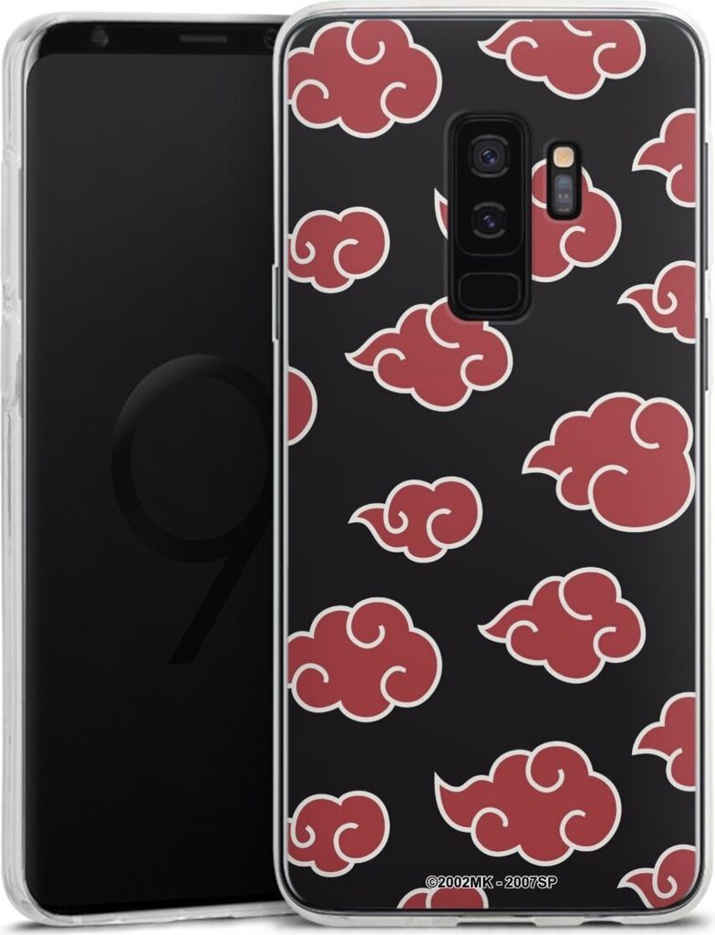 DeinDesign Handyhülle für Samsung Galaxy S9 Plus Duos Silikon Hülle Case Smartphone Schutzhülle Naruto Shippuden Offizielles Lizenzprodukt Akat...