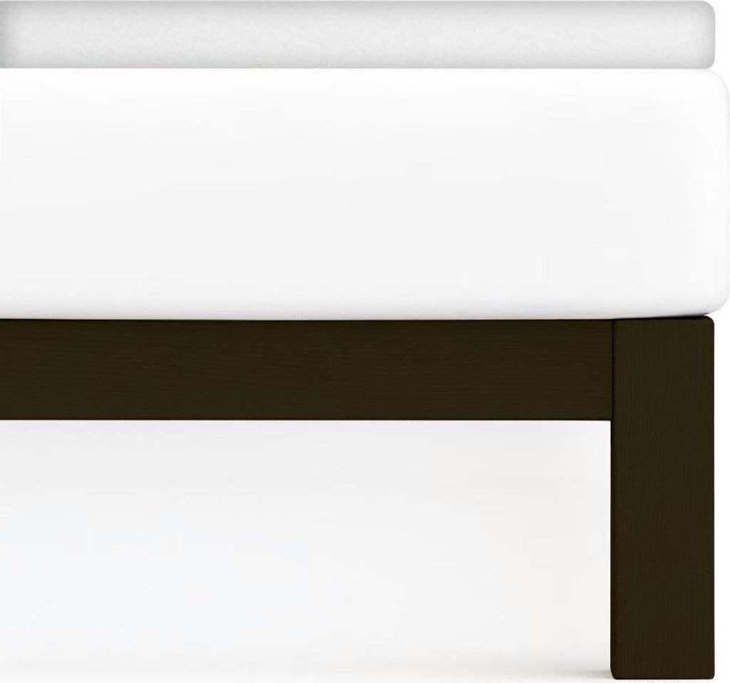Traumschlaf Flausch Frottee Topper Spannbettlaken 120x200 cm - 130x200 cm weiss