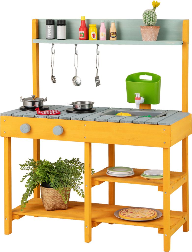 COSTWAY cucina del fango, cucina da gioco per bambini con Immagine del prodotto 