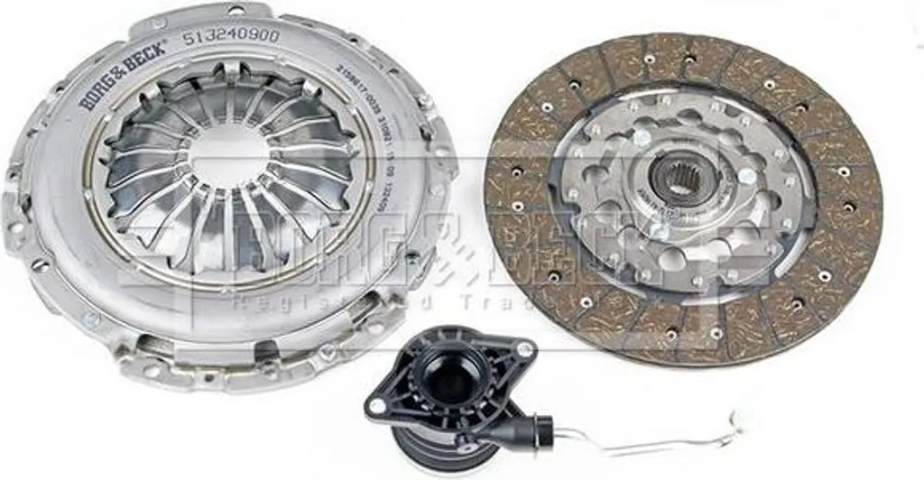 Kit d'embrayage complet HKT1601 compatible Alfa 159 et Lancia Delta
