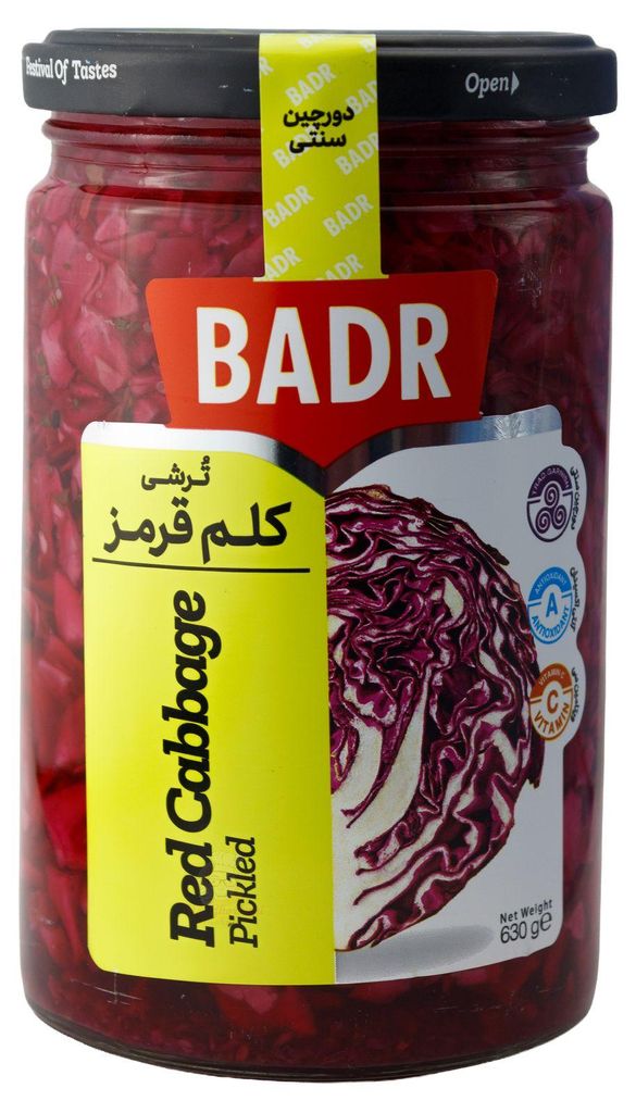 Badr - Eingelegte Rotkohl 630gr / Abtropf 378 gr