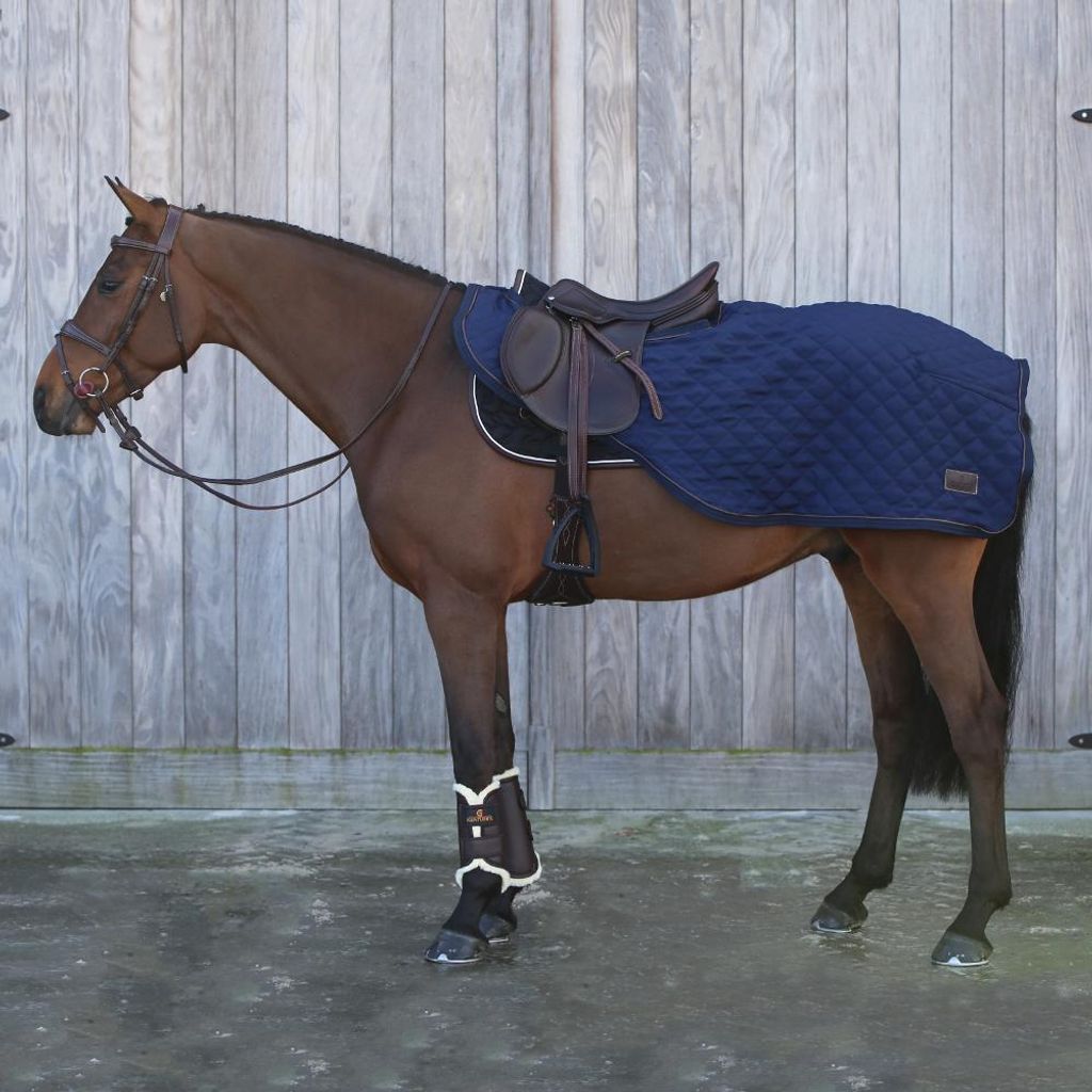 Kentucky Horsewear Ausreitdecke 160g Riding Rug Nierendecke Marine Large