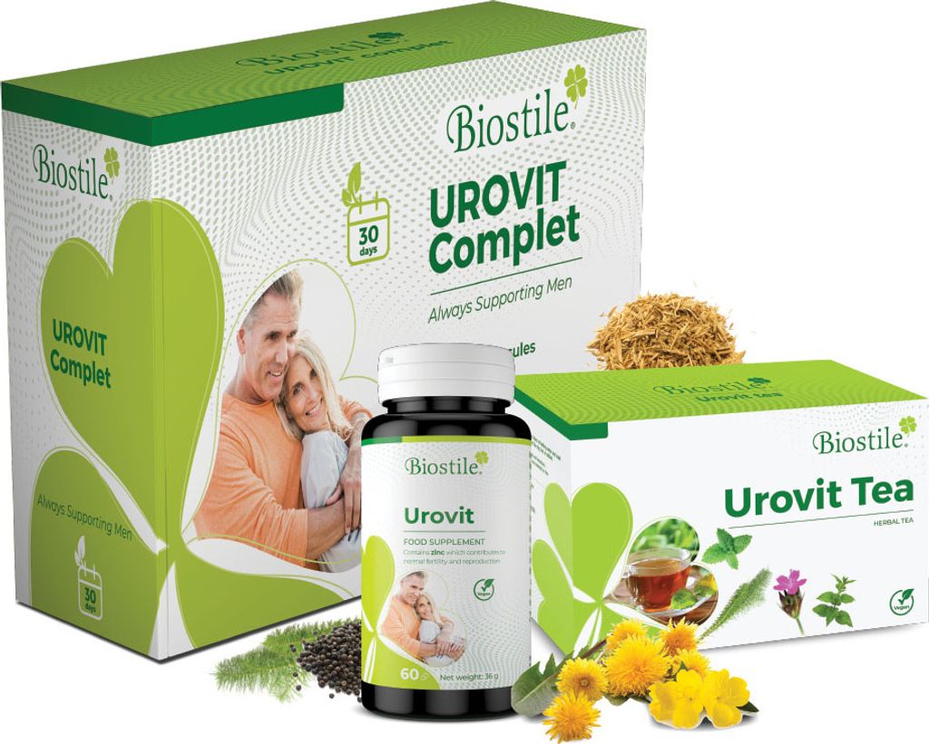 Biostile Urovit Complet – avec du palmier nain et du Image du produit 