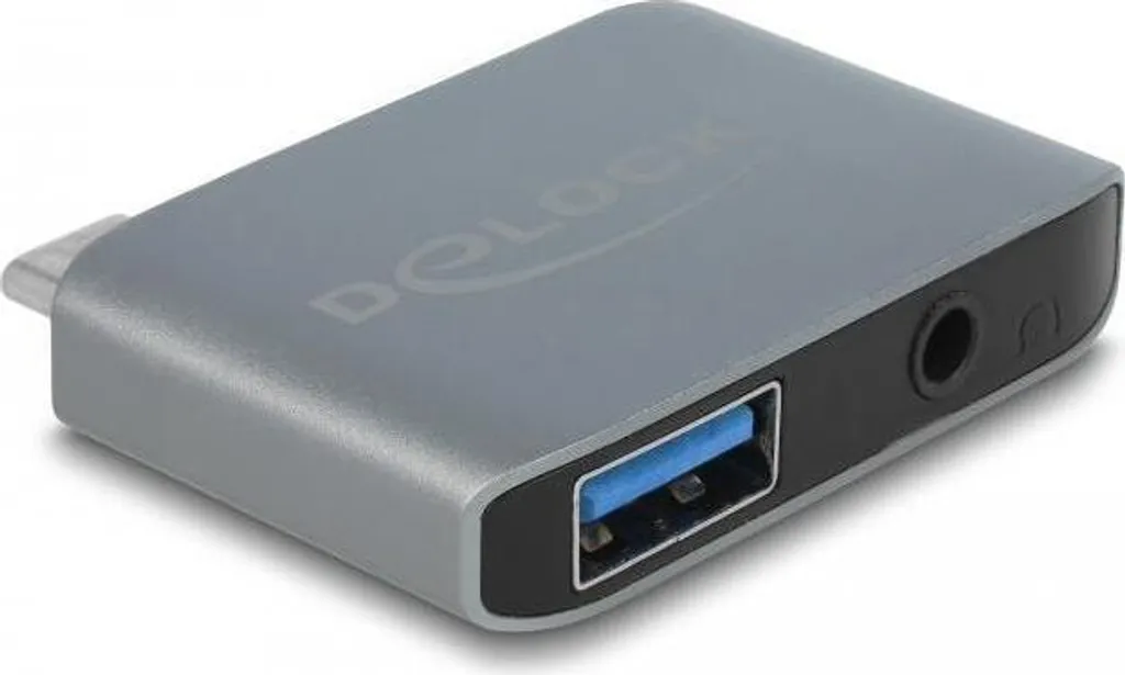 Adattatore audio DELOCK USB Tipo-C St - presa jack 3,5 mm