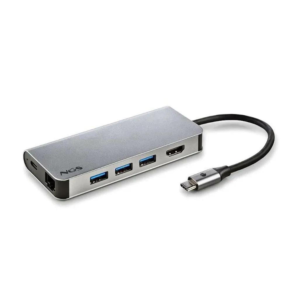 Adaptateur USB-C NGS Wonder Dock 8 pour étendre vos ports Usb