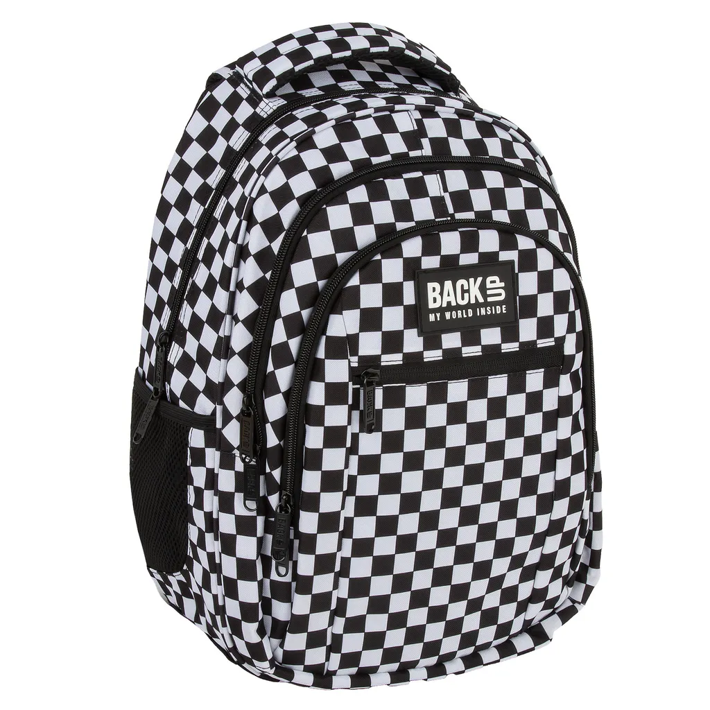 Sac à dos ergonomique Derform Backup à motifs géométriques et poches