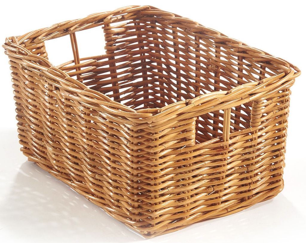 Blumenkübel Ca. 11,5 L In Rattan-Optik – Quadratisch, Mit Pflanz-Einsatz, Beige/mocca, Für Terrasse & Wohnbereich
