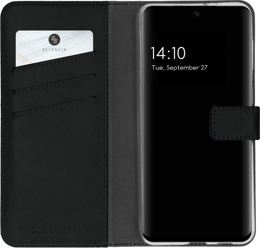 Selencia Bibliothèque en cuir véritable pour le Samsung Image du produit 