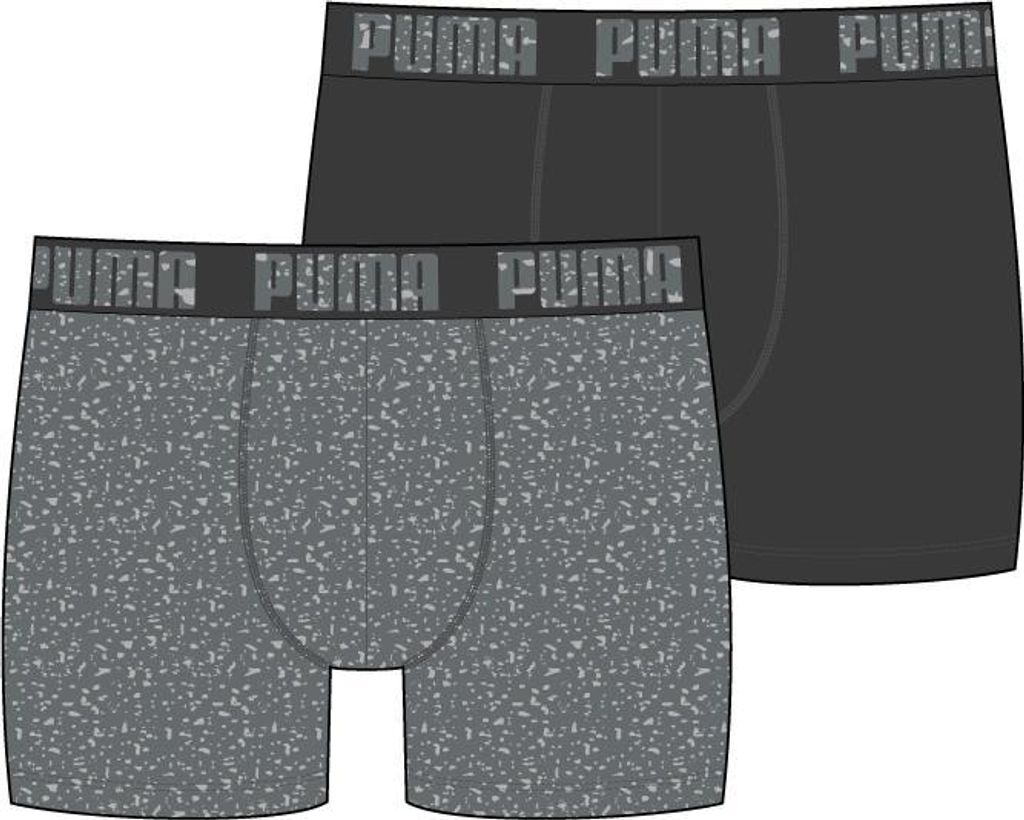 Puma Trunk Herren Boxershorts 2er Pack Baumwolle Stretch Produktbild 