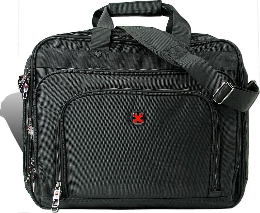 Travel N Meet Schultertasche Herren Crossover Tasche schwarz D2OTD4210S