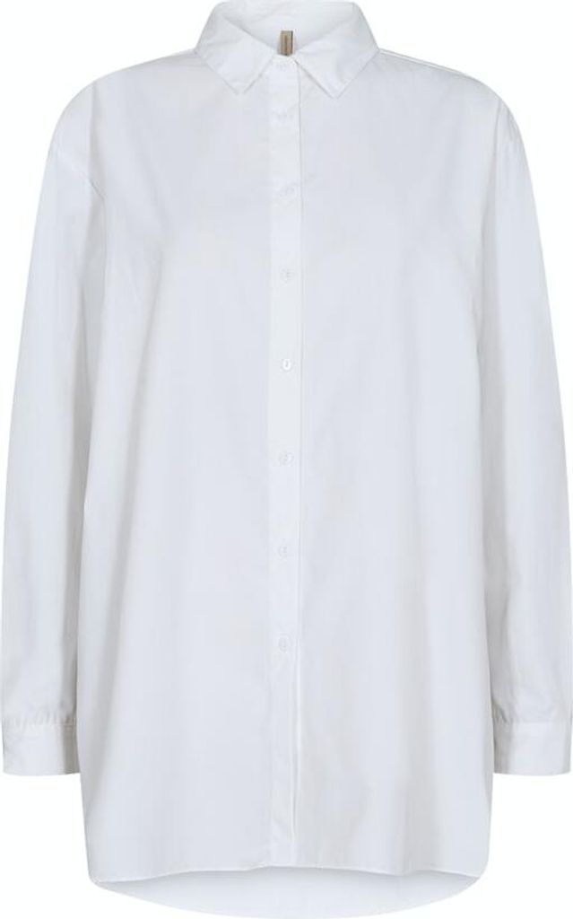 SOYACONCEPT Oversized-Hemd aus recyceltem Polyester und Baumwolle