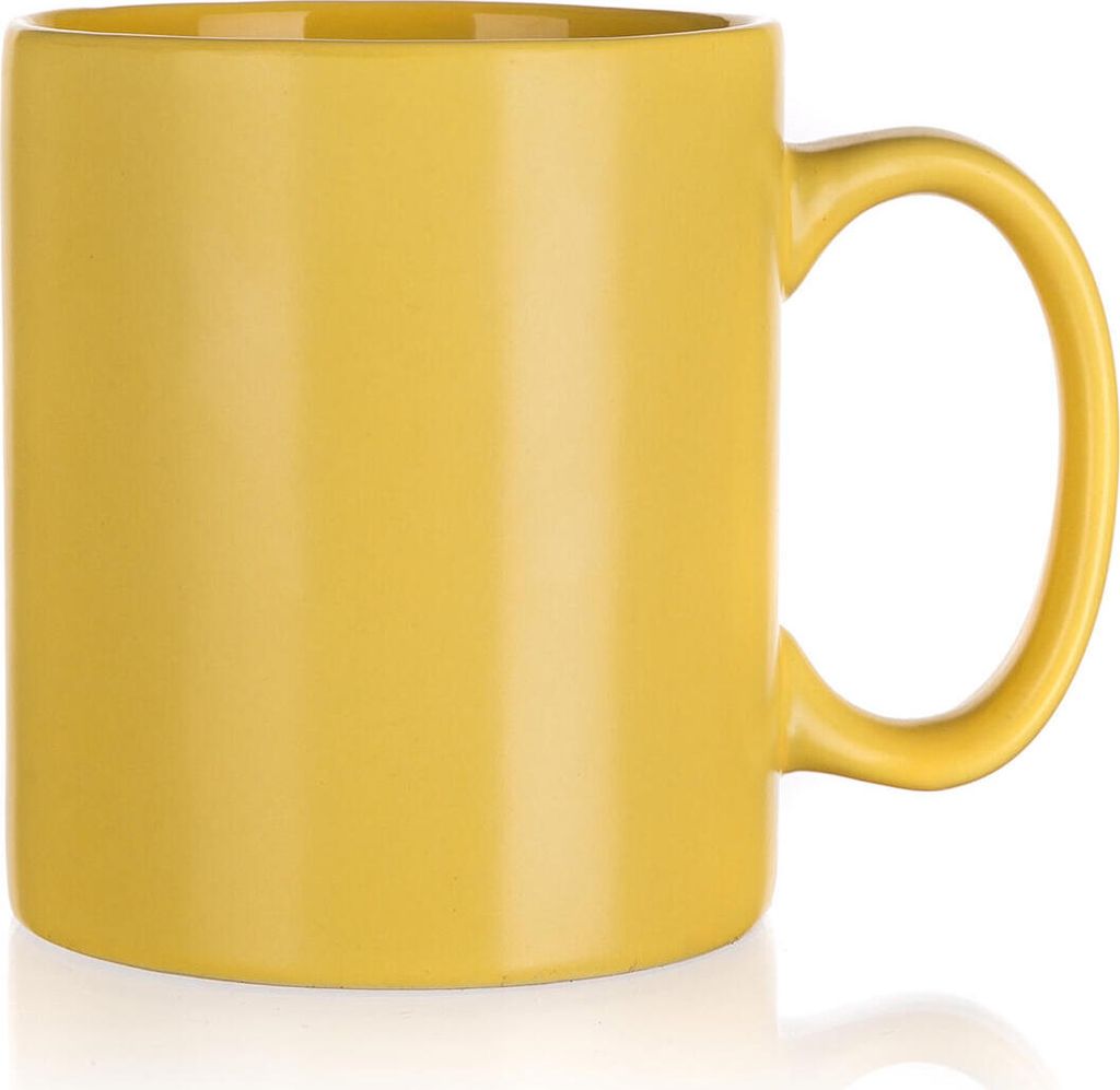 hrnek 350ml MAT ŽL keramický Obrázek produktu 