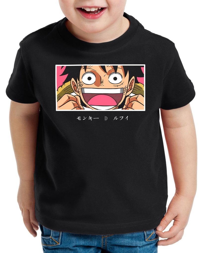 style3 I Want To Become Pirate King T-Shirt für Kinder