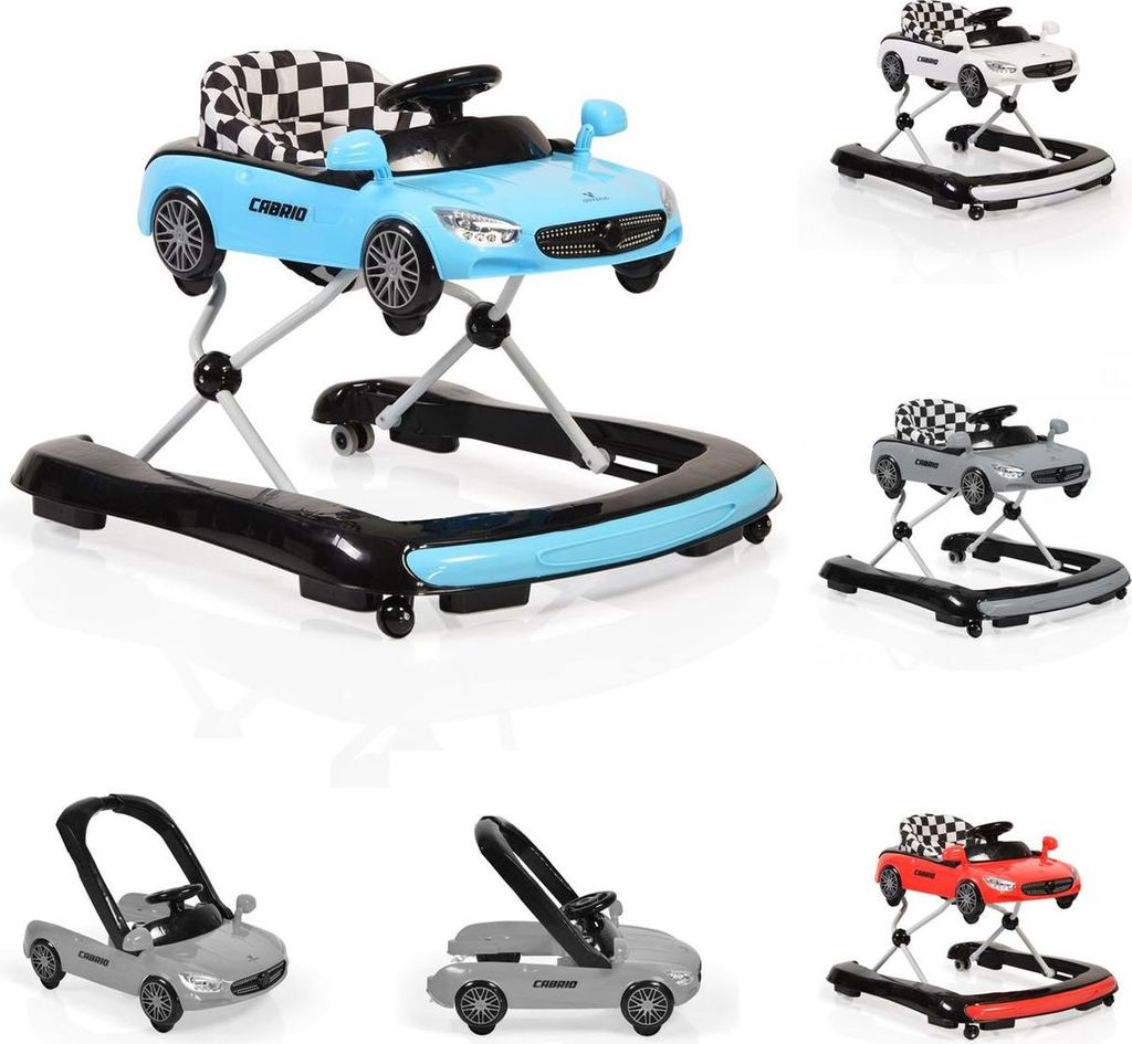 Lauflernhilfe Cabrio 2 in1 Auto-Design höhenverstellbar Produktbild 