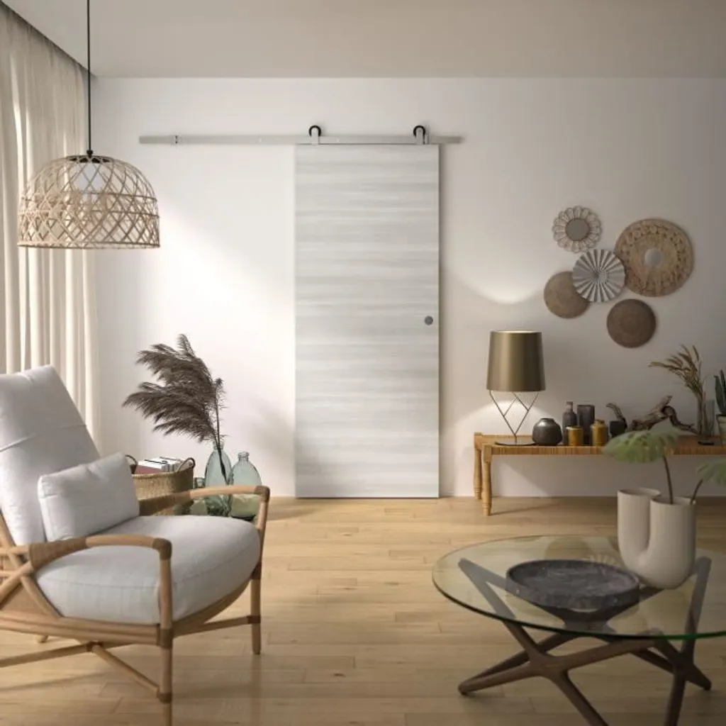 Kit porte coulissante pour gain de place Optimum Bilbao2 204x83cm