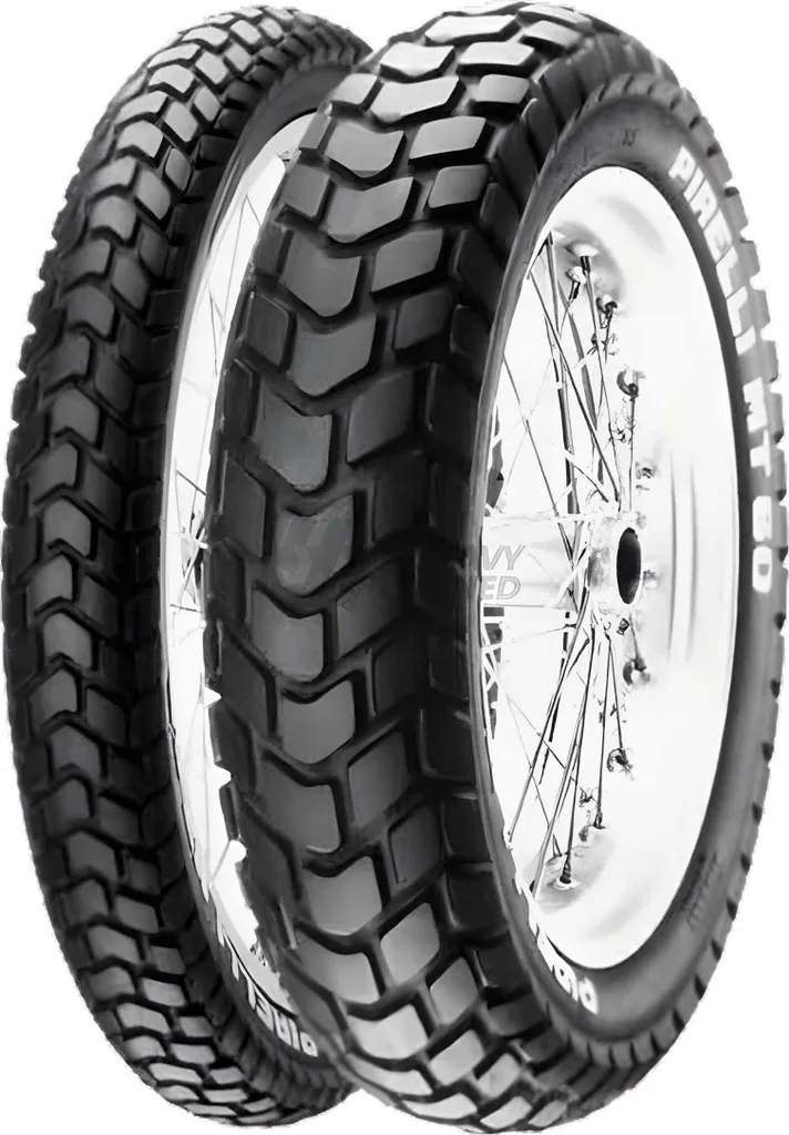 Pneu Pirelli MT60 130/80-17 65H TL Arrière pour Moto Trail et Scrambler