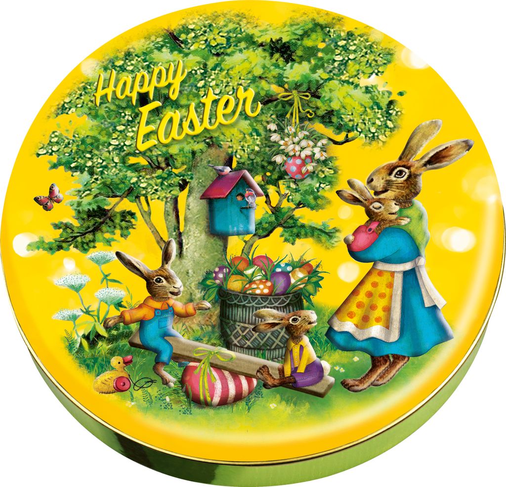Windel Präsentdose Oster Tradition mit Vollmilchschokolade Produktbild 1