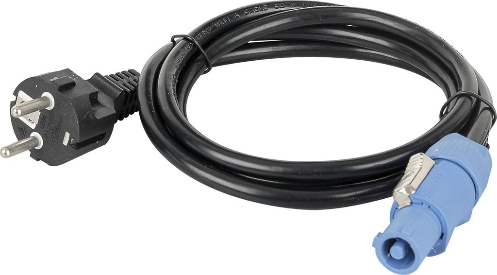 DAP-Audio Power Pro Eingangsanschluss auf Schuko 3x 1,5 mm² 1,5 m