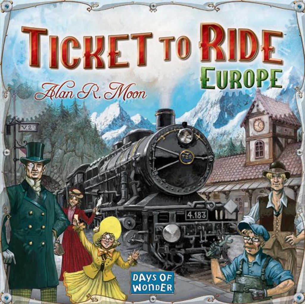 Ufficio di Bruna - Spel ticket to ride europe nl Immagine del prodotto 