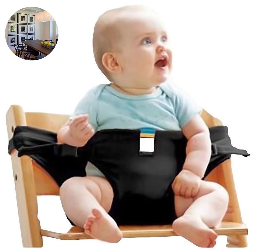 Baby Kindersitz Sitzbezug Kleinkind Tragbar Hochstuhl Tasche Gürtel Sicherheits 