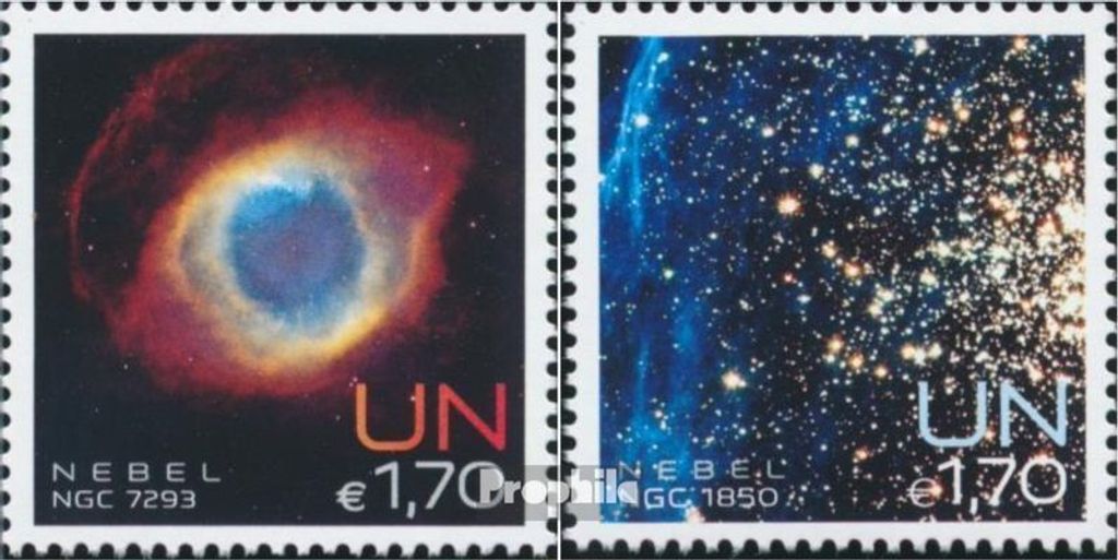 Briefmarken UNO - Wien 2013 Mi 788-789 (kompl.Ausg.) gestempelt Weltraum