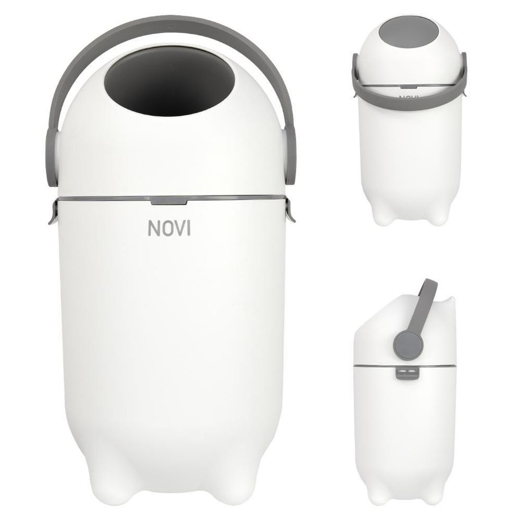 Novi Nappy Windeleimer – kompakter Windeleimer für Produktbild 