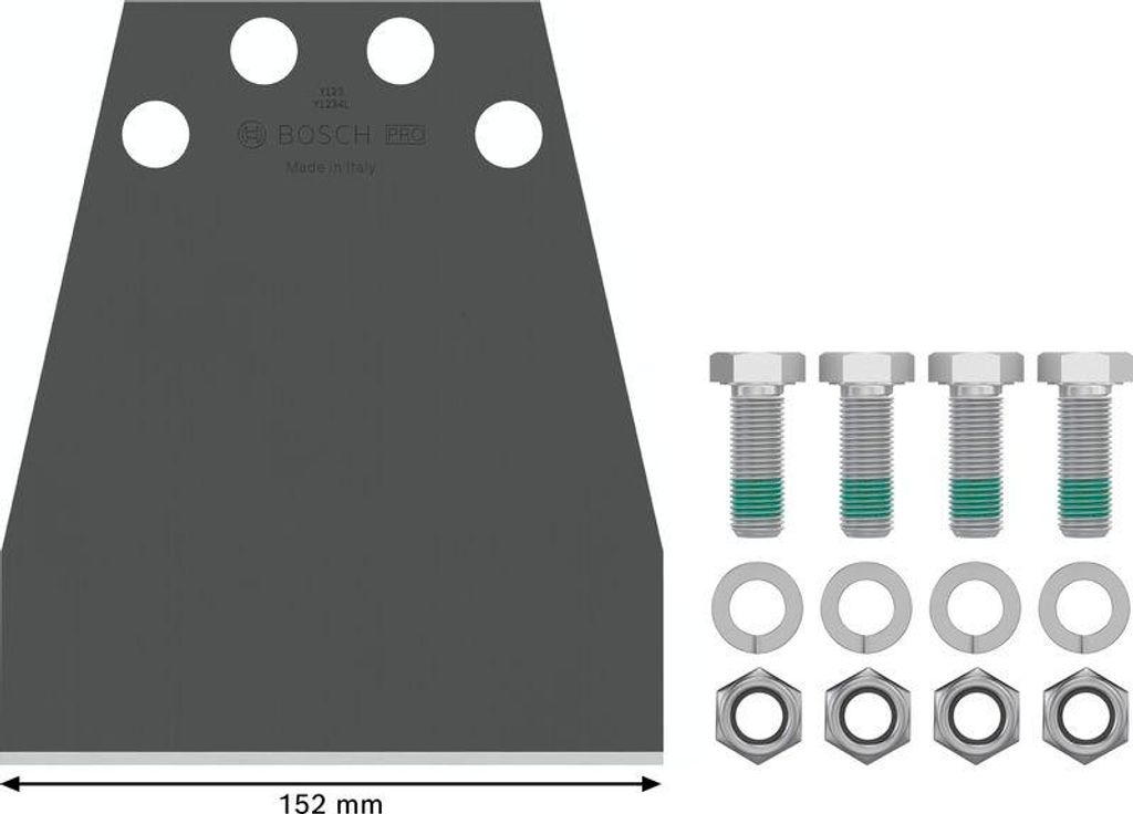 PRO HEX 28/30 Ersatzteil-Set für Bodenschaber