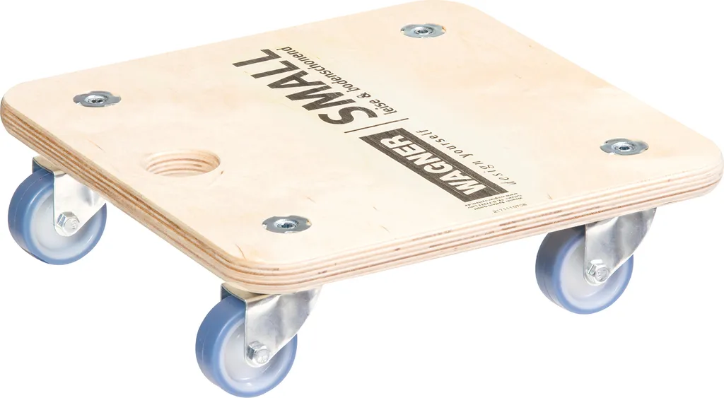 Wagner MM 1353 Rouleaux de Transport en Bouleau 29x29cm jusqu'à 250kg