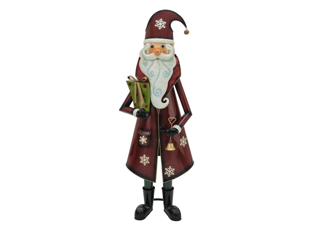 EUROPALMS Nikolaus, Metall, 150cm, rot (83314903)