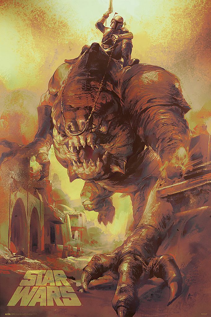 Poster Star Wars Rancor Ride 61x91.5cm