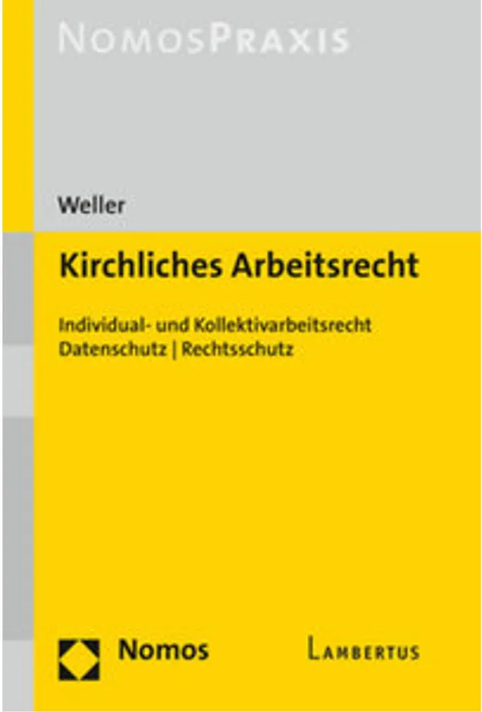 Kirchliches Arbeitsrecht solution aux litiges de droit ecclésial