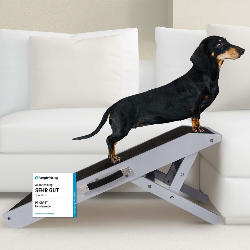Hunderampe - Hundetreppe für kleine Hunde und große Hunde - Produktbild 