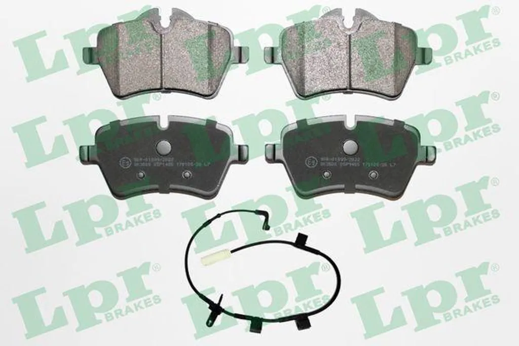 LPR 05P1485A Plaquettes de Frein à Disque pour Mini OE 34112289146