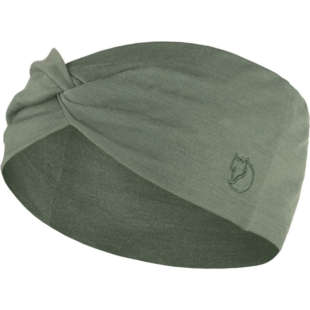 Fjällräven Abisko Wool Headband Patina Green .