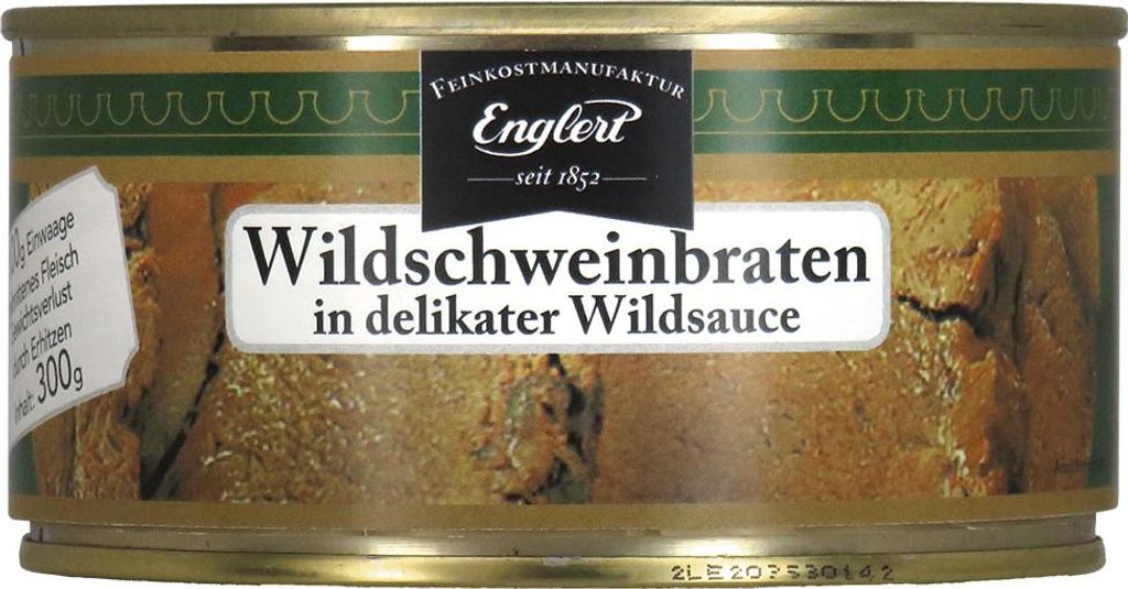 Wildschweinbraten in delikater Wildsauce