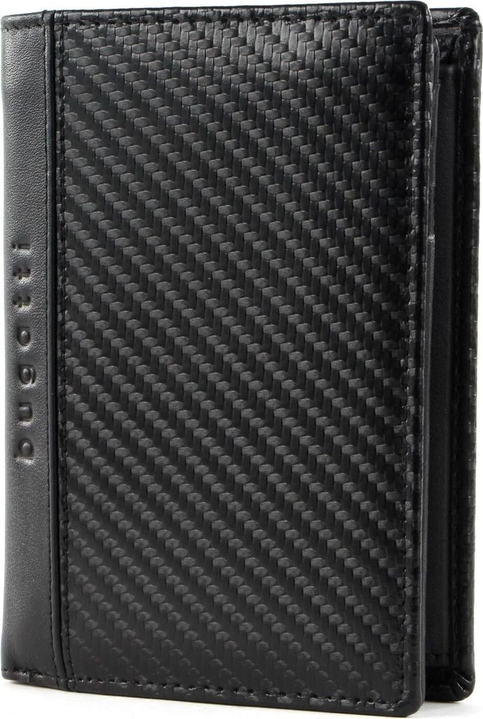 bugatti Leder Geldbörse Comet Portrait Wallet Black schwarz Produktbild 