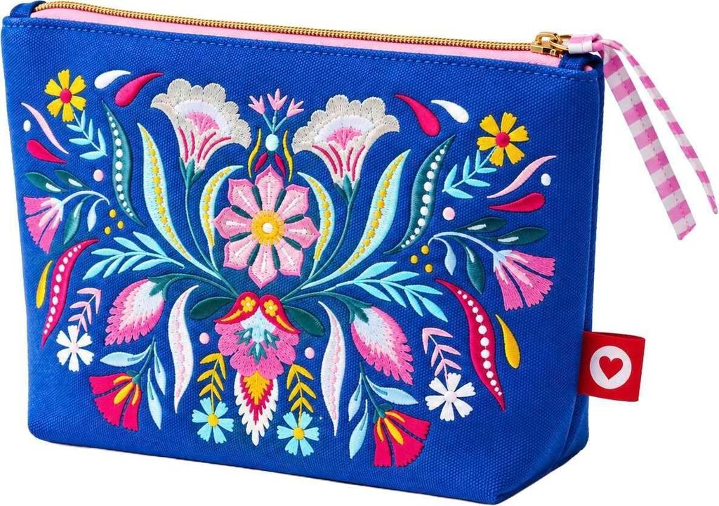 Fiesta del Sol Accessoirestasche bestickt, 18 x 24 cm, Produktbild 