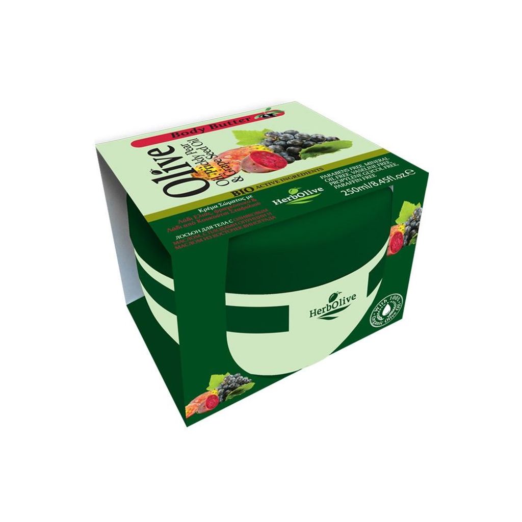 Herbolive Body Boter met Olijfolie, Cactusvijg en Productafbeelding 