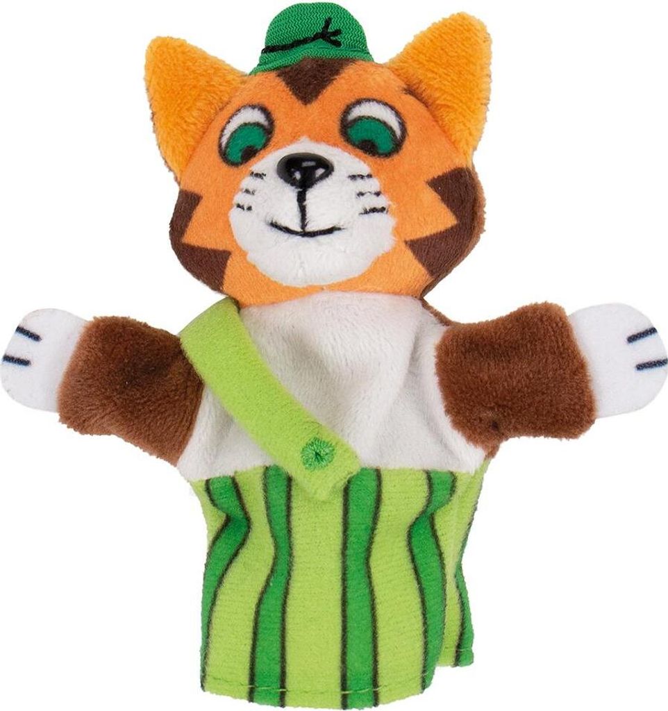 Trötsch Pettersson und Findus Plüsch-Fingerpuppe Findus Produktbild 