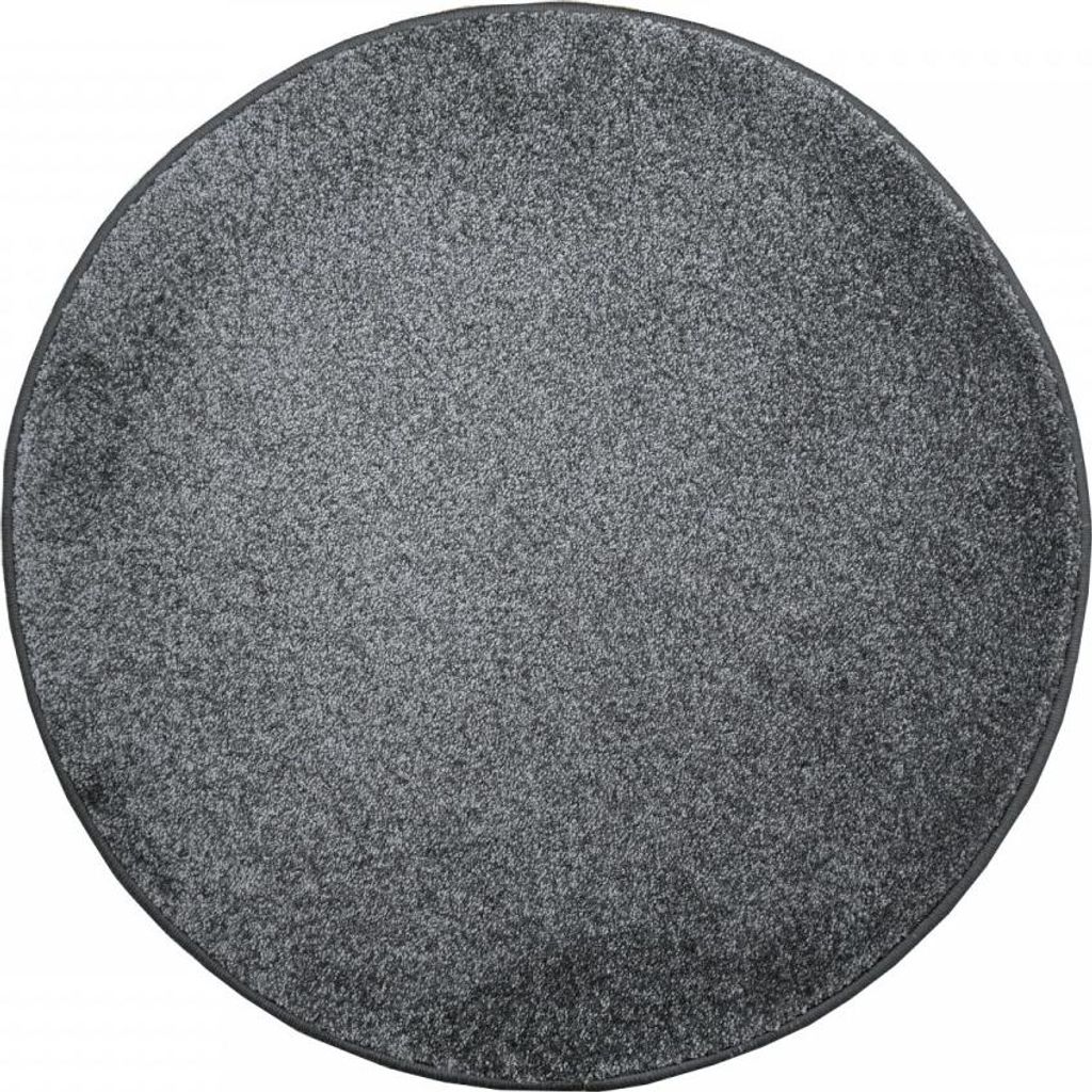 Tapis Laguna rond, 67 x 67 cm (diamètre), gris foncé Image du produit 